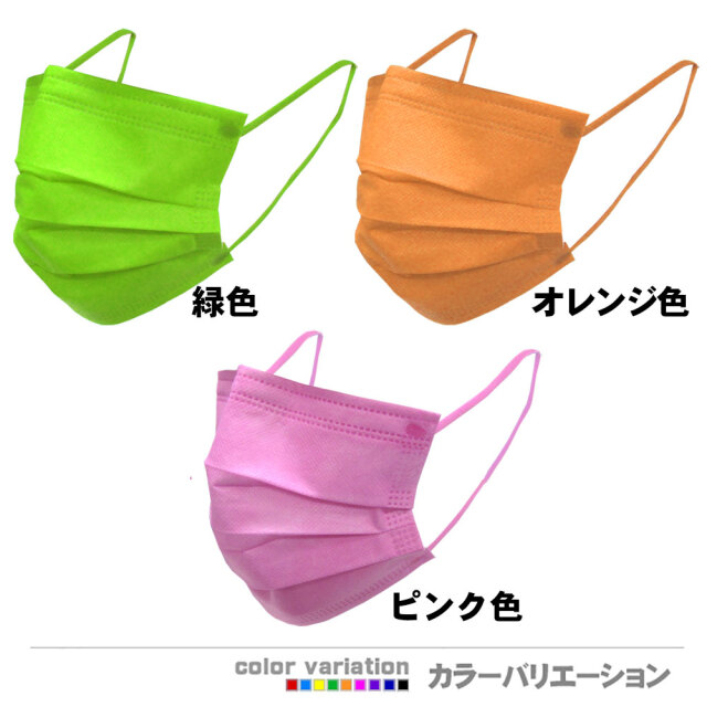応援用カラーマスク