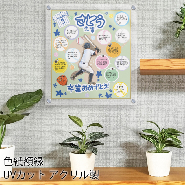 楽天市場】アクリルフレーム 色紙サイズ((内寸：242×272mm / 外