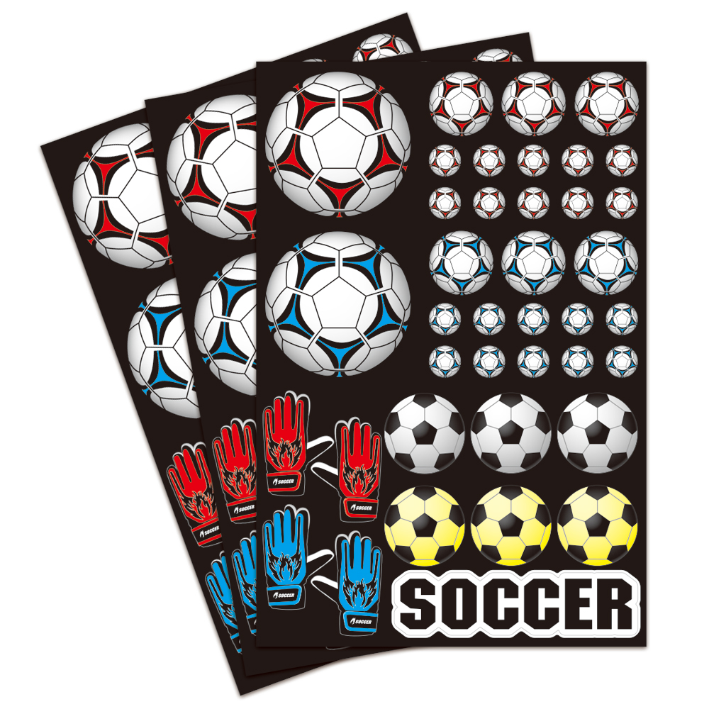 サッカーグッズシール　3セット