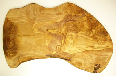 オリーブの木のまな板、オリーブウッドカッティングボードRUSTIQUE変形 PLC_RSTQ_2015_4