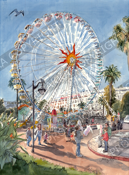 プロバンス風景絵画販売 通販 フランス