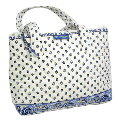 ヴァルドローム VALDROME ハンドバッグ ROMARIN（マナード・ホワイト×ブルー） SAC_VL_RMR_1
