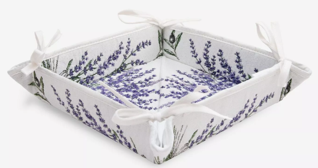 リボントレイ・カルトナージュパニエカドレ/ジャガード織り（CASTILLON カスティヨン・オフホワイト）【フランス】CAR_P121