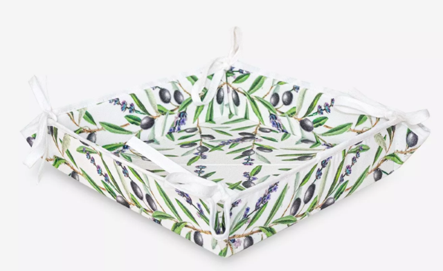 リボントレイ・カルトナージュパニエ（ローリス・オフホワイト）CAR_P75