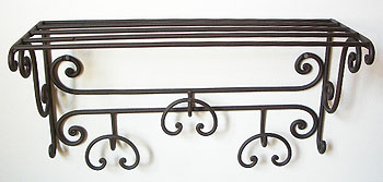 アイアンシェルフハンガー（ダークブラウン ）F_ETG