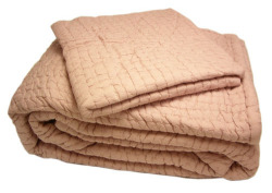 マリネットMARINETTE  ブティBOUTIS キルトベッドカバー、ベッドスプレッド 180×250cmサイズ（AMBIANCE・ペタル）CVR_BT_LIT21：：他サイズお取り寄せ可能