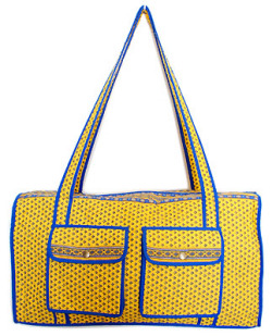 ボストンバッグＧＭ（ルールマラン・イエロー×ブルー）SAC5_VG01