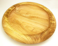 オリーブウッドのボウルプレート（深皿） ASS_FRT_360_1