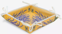 リボントレイ・カルトナージュパニエカドレ/ジャガード織り（CASTILLON カスティヨン・イエロー）【フランス】CAR_P120