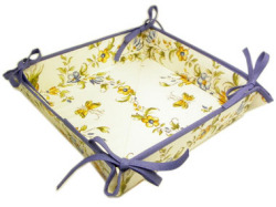 リボントレイ・カルトナージュパニエ（花柄・ホワイト×ブルー）CAR_P45