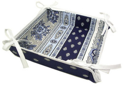 リボントレイ・カルトナージュパニエ Marat d'Avignon（バスティード・ネイビー×ホワイト） CAR_P65