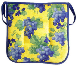 SALE！シートクッション（ぶどう・イエロー）CHS_H19