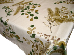 プロヴァンステーブルクロス撥水なしコットン（ NORDMAN ノールマン・マスタード）160×250cmサイズ【フランス】 NAP_25_378e