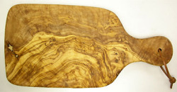 オリーブの木のまな板、オリーブウッドカッティングボード AモデルPLC_A48