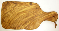 オリーブの木のまな板、オリーブウッドカッティングボード AモデルPLC_A49