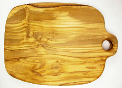 オリーブの木のまな板、オリーブウッドカッティングボード Cモデル PLC_C46