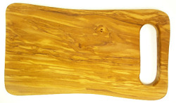 オリーブの木のまな板、オリーブウッドカッティングボード デッラノンナ PLC_DN04