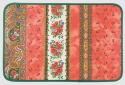 プロヴァンスキルティングランチョンマット：ランチマット：プレイスマット：テーブルマット（Marat d'Avignon　トラディション・ルイユ）PM_MR_201703_R