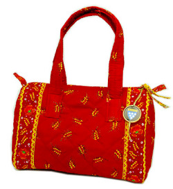 ヴァルドローム VALDROME 筒型ハンドバッグ ポロション（ブレ・ボルドー） SAC_VL25_02