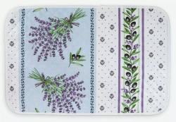 プロヴァンスキルティングランチョンマット：ランチマット：プレイスマット：テーブルマット （ローリス・ブルー）SET_T81【フランス】