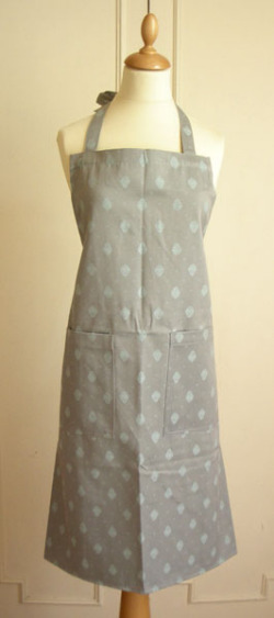 エプロンMarat d'Avignon マラダビニョン（ミストラル・グレー）【フランス製】 TAB_MR16