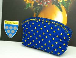 ヴァルドローム VALDROME ポーチCAMELIA（フルールドラヴァンド・ネイビー）VAL_TRSCML_03