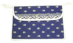 コスメポーチ防水仕様ミディアム（Marat d'Avignon　アヴィニョン・ネイビーブルー）TRS_MM_03