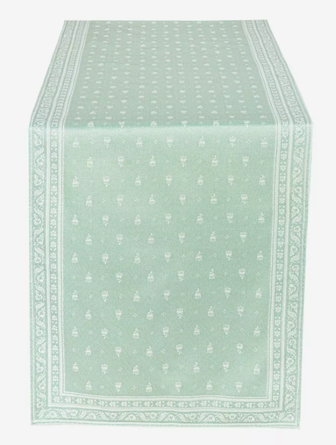 プロヴァンス：☆：ジャガード織りテフロン撥水加工テーブルランナー