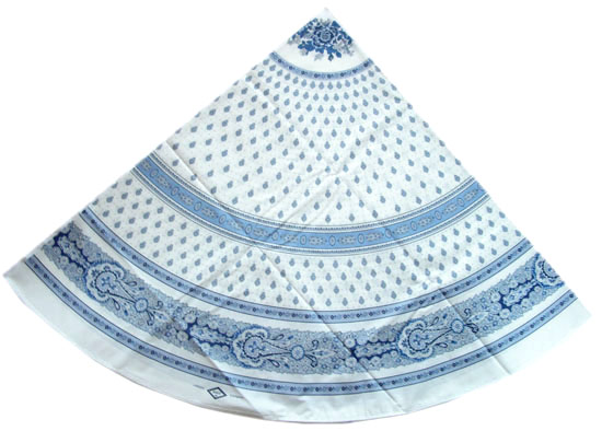 プロヴァンス、プロバンスプリントラウンド円形テーブルクロス：丸