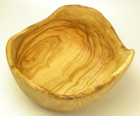 オリーブの木の食器オリーブウッド：サラダボウル30cm販売、通販
