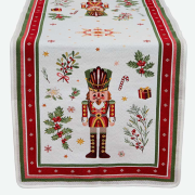 ジャガード織テーブルランナー40×100cmサイズ（Casse-Noisette カッスノワゼット） CHM_CSNST