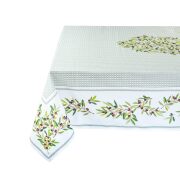 プロヴァンステーブルクロス撥水加工（ニヨン・アーモンド）全４サイズ【フランス】 NAP_25_369e_AM