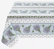 新品 プロヴァンス オリーブ柄 テーブルクロス ブルー 250×160 撥水加工 プロヴァンス柄 テーブルクロス（トラディション ブルー）150