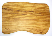 オリーブの木のまな板、オリーブウッドカッティングボード 長方形中サイズ PLC_34