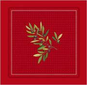 プロヴァンス テーブルナプキン（ニヨン・ボルドー）SER_P62【フランス】