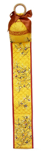 ラベンダーポプリ入りトイレットペーパーストッカー（オリーブ2005・イエロー）TOI_S23