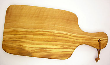 オリーブの木のまな板、オリーブウッドカッティングボード AモデルPLC_A30