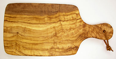 オリーブの木のまな板、オリーブウッドカッティングボード AモデルPLC_A40