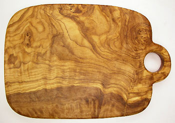 オリーブの木のまな板、オリーブウッドカッティングボード Cモデル PLC_C54
