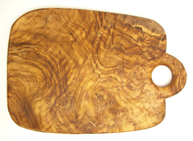 オリーブの木のまな板、オリーブウッドカッティングボードCモデル PLC_C76