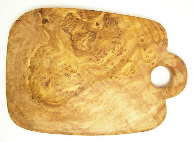 オリーブの木のまな板、オリーブウッドカッティングボードCモデル PLC_C78