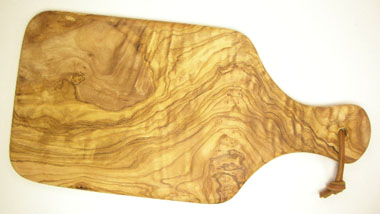 オリーブの木のまな板、オリーブウッドカッティングボード小サイズ PLC_P166