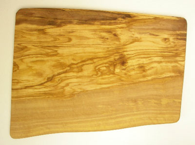 オリーブの木のまな板、オリーブウッドカッティングボード長方形大サイズ PLC_G3_128