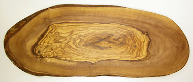 オリーブの木のまな板、オリーブウッドカッティングボード RUSTIQUE変形 PLC_RSTQG10