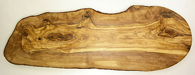 オリーブの木のまな板、オリーブウッドカッティングボード RUSTIQUE変形 PLC_RSTQG11