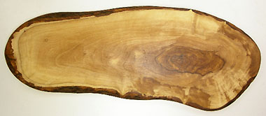 オリーブの木のまな板、オリーブウッドカッティングボード RUSTIQUE変形 PLC_RSTQG12