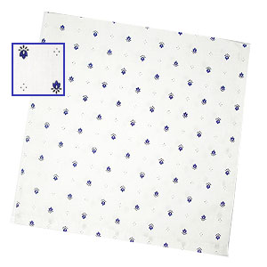 プロヴァンスALL OVER テーブルナプキン（カリソン・ホワイト×ブルー）SER_A06【フランス】