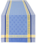 ジャガード織りテフロン撥水加工テーブルランナー50×160cmサイズMarat d'Avignon マラダヴィニョン（ヴォークリューズ・全4色）【フランス】CHM_JCQ07