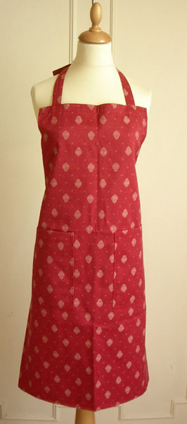 エプロンMarat d'Avignon マラダビニョン（ミストラル・ボルドー）【フランス製】 TAB_MR14