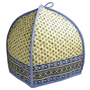 ティーポットカバー（ルールマラン・ホワイト×ブルー）THE_06